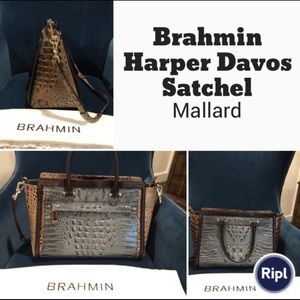 Brahmin Satchel-Like New